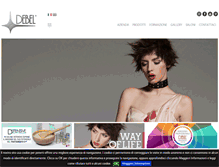 Tablet Screenshot of debelhairbeauty.it